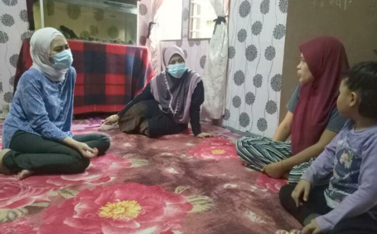  Melawat Wirawati Kalabakan Yang Kehilangan Suaminya