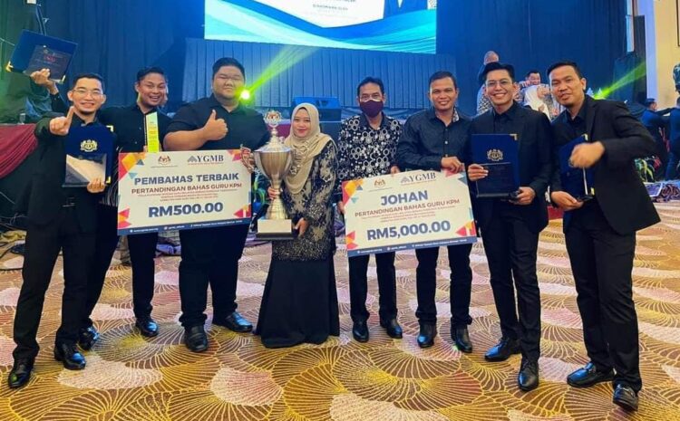  Guru Sekolah Di Sabah Hebat!!! Juara Pertandingan Bahas Guru KPM