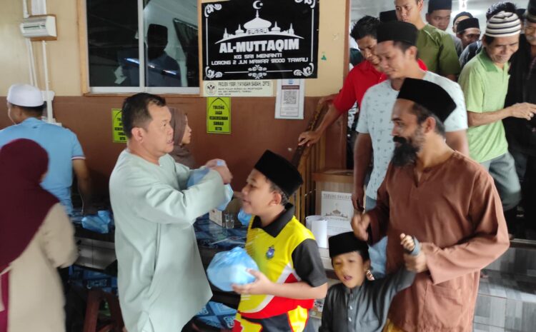  Sumbangan Untuk Jemaah Solat Jumaat Kg Seri Menanti