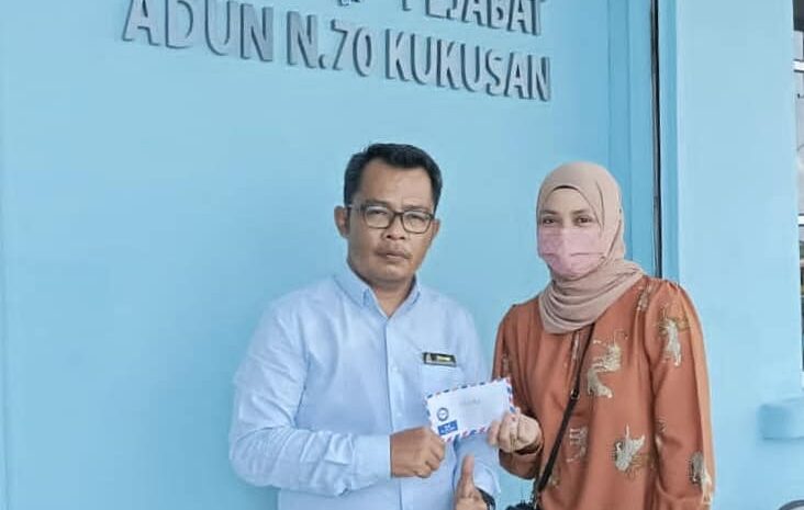  Sumbangan Pejabat ADUN N70 Kukusan