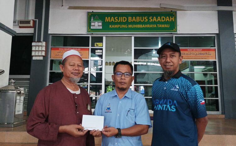  Sumbangan Kepada Masjid dan Surau Sekitar Kukusan