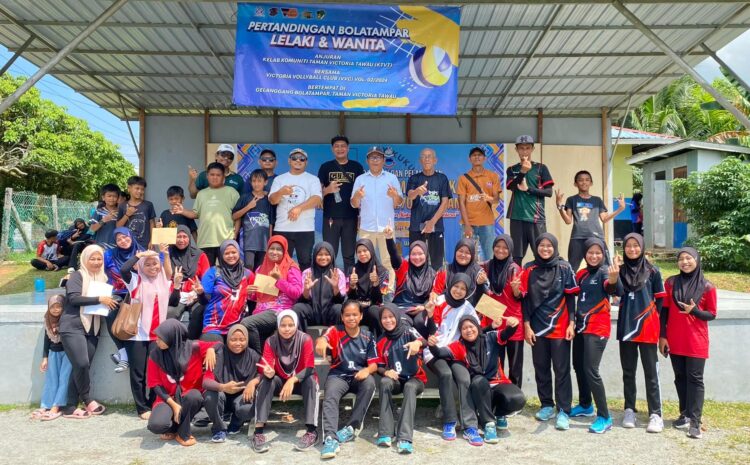  Majlis Perasmian Pembukaan Pertandingan Bola Tampar anjuran Kelab Komuniti Taman Victoria Tawau (KTVT)